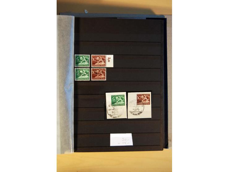 1923/45, umfangreiche ungebrauchte, postfrische und gestempelte Sammlung mit einer Vielzahl an besseren Werten, z.B. Mi.-Nr. 