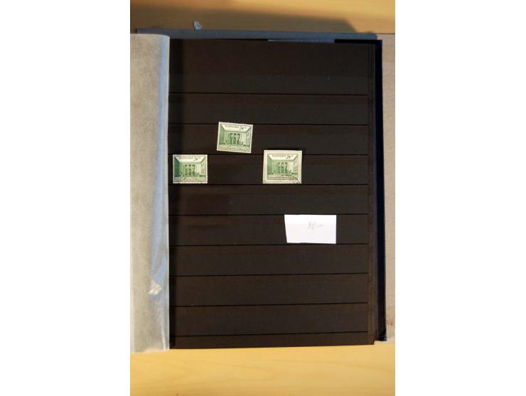 1923/45, umfangreiche ungebrauchte, postfrische und gestempelte Sammlung mit einer Vielzahl an besseren Werten, z.B. Mi.-Nr. 