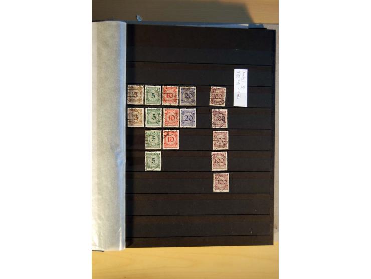 1923/45, umfangreiche ungebrauchte, postfrische und gestempelte Sammlung mit einer Vielzahl an besseren Werten, z.B. Mi.-Nr. 