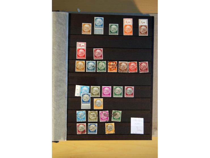 1923/45, umfangreiche ungebrauchte, postfrische und gestempelte Sammlung mit einer Vielzahl an besseren Werten, z.B. Mi.-Nr. 