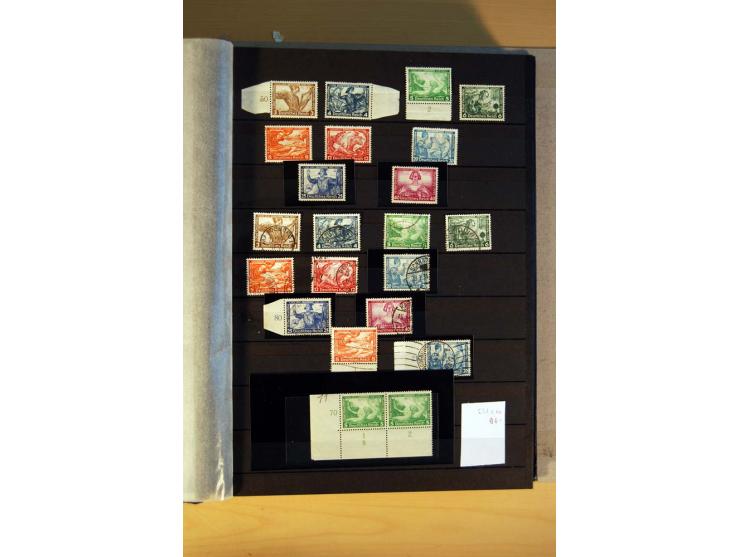 1923/45, umfangreiche ungebrauchte, postfrische und gestempelte Sammlung mit einer Vielzahl an besseren Werten, z.B. Mi.-Nr. 
