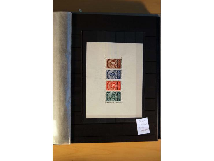 1923/45, umfangreiche ungebrauchte, postfrische und gestempelte Sammlung mit einer Vielzahl an besseren Werten, z.B. Mi.-Nr. 