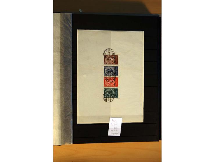 1923/45, umfangreiche ungebrauchte, postfrische und gestempelte Sammlung mit einer Vielzahl an besseren Werten, z.B. Mi.-Nr. 