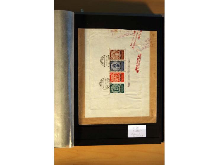 1923/45, umfangreiche ungebrauchte, postfrische und gestempelte Sammlung mit einer Vielzahl an besseren Werten, z.B. Mi.-Nr. 
