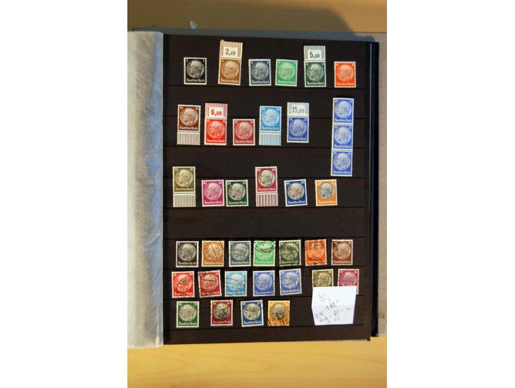1923/45, umfangreiche ungebrauchte, postfrische und gestempelte Sammlung mit einer Vielzahl an besseren Werten, z.B. Mi.-Nr. 