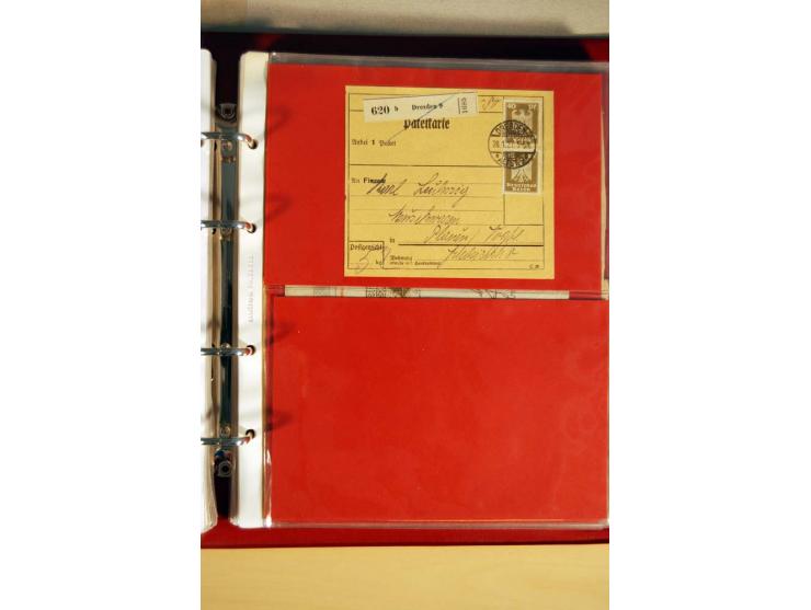 1923/32, umfangreiche Sammlung mit einigen hundert Briefen und Karten, sauber nach Ausgaben sortiert mit vielen besseren Einz