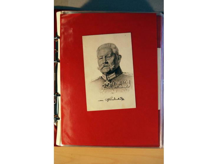 1932/40, Hindenburg-Freimarkenausgabe, umfangreiche Sammlung mit einigen hundert Briefen und Karten, dabei bessere Einzel- un