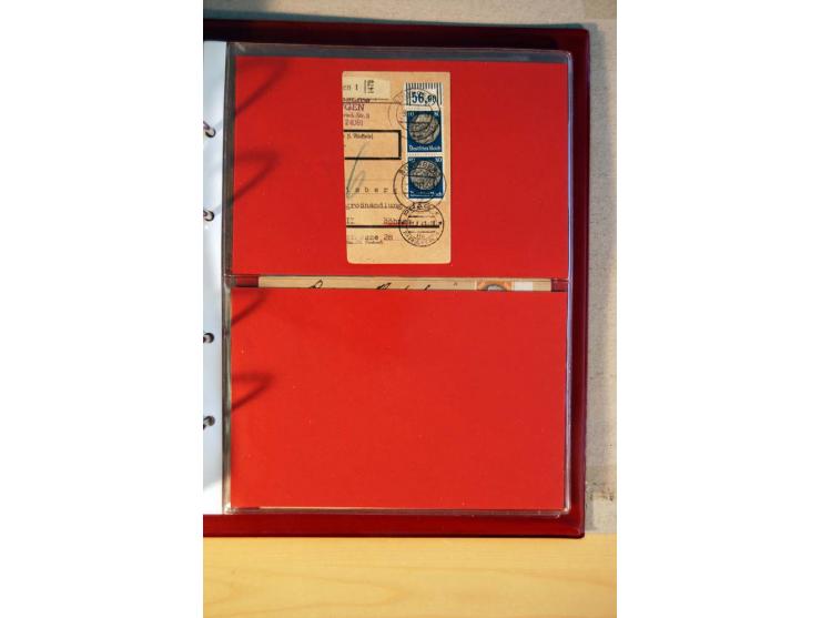 1932/40, Hindenburg-Freimarkenausgabe, umfangreiche Sammlung mit einigen hundert Briefen und Karten, dabei bessere Einzel- un
