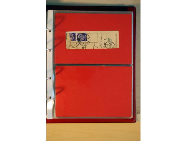 1932/40, Hindenburg-Freimarkenausgabe, umfangreiche Sammlung mit einigen hundert Briefen und Karten, dabei bessere Einzel- un