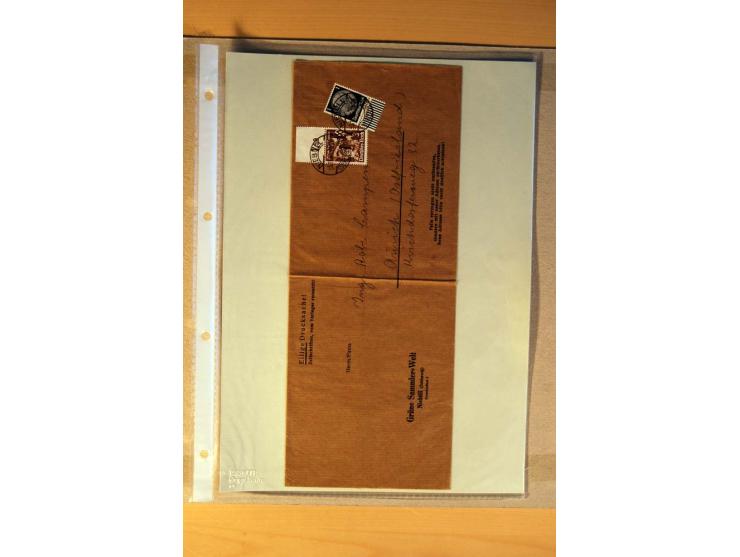 1933/45, sehr umfangreiche Sammlung mit Schwerpunkt Einzel- und Mehrfachfrankaturen der Sondermarken mit ca. 3000 Stück in 19