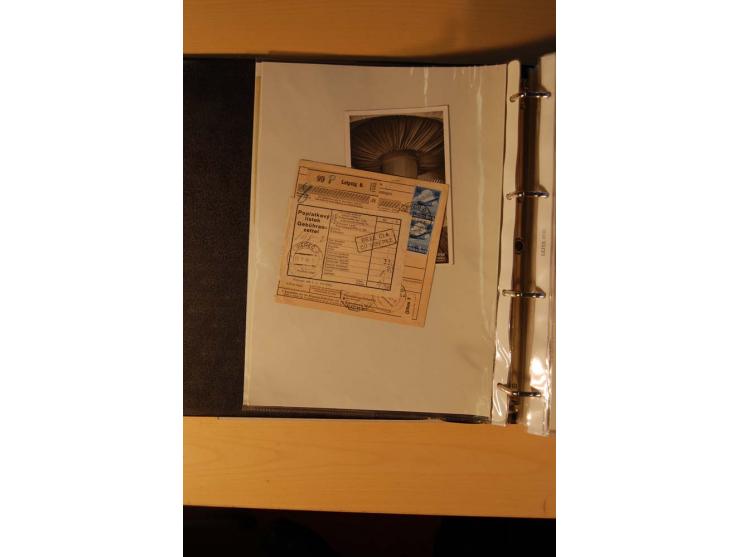 1933/45, sehr umfangreiche Sammlung mit Schwerpunkt Einzel- und Mehrfachfrankaturen der Sondermarken mit ca. 3000 Stück in 19
