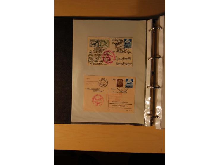 1933/45, sehr umfangreiche Sammlung mit Schwerpunkt Einzel- und Mehrfachfrankaturen der Sondermarken mit ca. 3000 Stück in 19