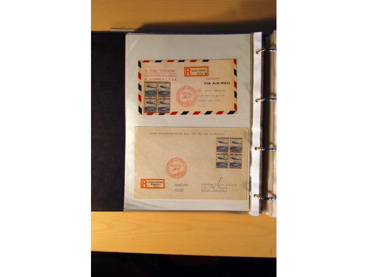 1933/45, sehr umfangreiche Sammlung mit Schwerpunkt Einzel- und Mehrfachfrankaturen der Sondermarken mit ca. 3000 Stück in 19