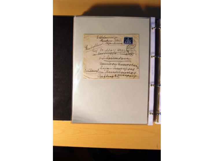 1933/45, sehr umfangreiche Sammlung mit Schwerpunkt Einzel- und Mehrfachfrankaturen der Sondermarken mit ca. 3000 Stück in 19