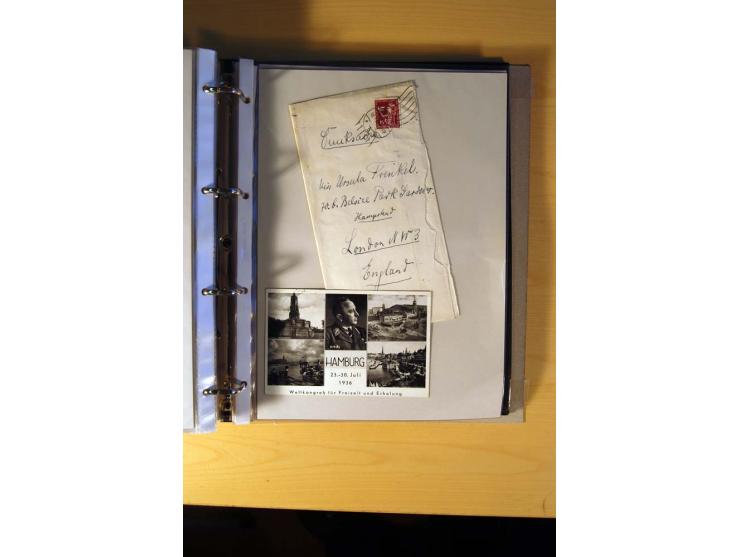 1933/45, sehr umfangreiche Sammlung mit Schwerpunkt Einzel- und Mehrfachfrankaturen der Sondermarken mit ca. 3000 Stück in 19