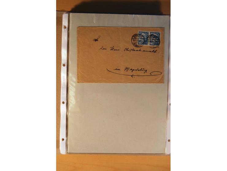 1933/45, sehr umfangreiche Sammlung mit Schwerpunkt Einzel- und Mehrfachfrankaturen der Sondermarken mit ca. 3000 Stück in 19