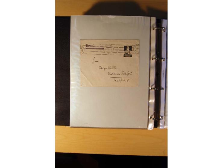 1933/45, sehr umfangreiche Sammlung mit Schwerpunkt Einzel- und Mehrfachfrankaturen der Sondermarken mit ca. 3000 Stück in 19