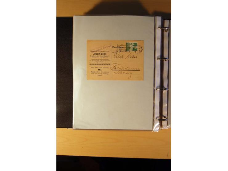 1933/45, sehr umfangreiche Sammlung mit Schwerpunkt Einzel- und Mehrfachfrankaturen der Sondermarken mit ca. 3000 Stück in 19