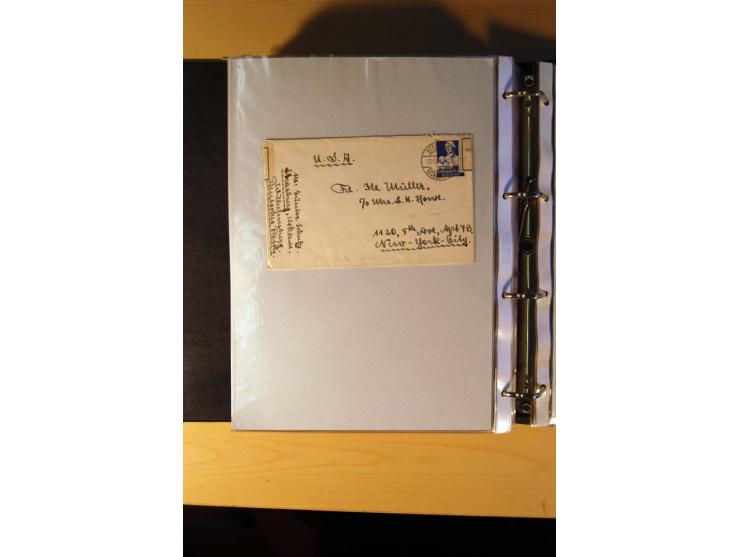1933/45, sehr umfangreiche Sammlung mit Schwerpunkt Einzel- und Mehrfachfrankaturen der Sondermarken mit ca. 3000 Stück in 19