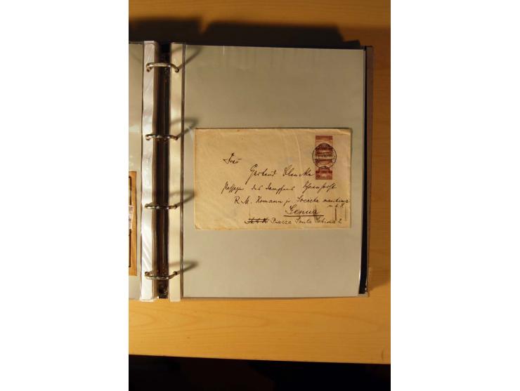 1933/45, sehr umfangreiche Sammlung mit Schwerpunkt Einzel- und Mehrfachfrankaturen der Sondermarken mit ca. 3000 Stück in 19