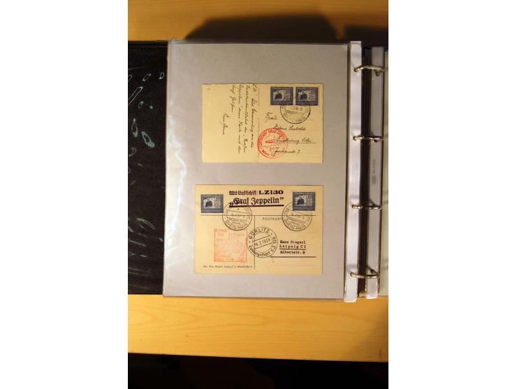 1933/45, sehr umfangreiche Sammlung mit Schwerpunkt Einzel- und Mehrfachfrankaturen der Sondermarken mit ca. 3000 Stück in 19
