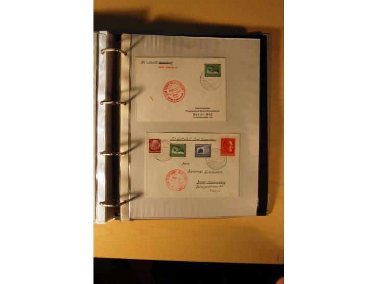 1933/45, sehr umfangreiche Sammlung mit Schwerpunkt Einzel- und Mehrfachfrankaturen der Sondermarken mit ca. 3000 Stück in 19