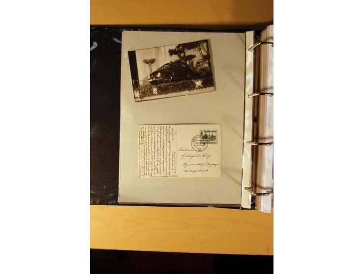 1933/45, sehr umfangreiche Sammlung mit Schwerpunkt Einzel- und Mehrfachfrankaturen der Sondermarken mit ca. 3000 Stück in 19