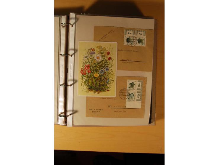 1933/45, sehr umfangreiche Sammlung mit Schwerpunkt Einzel- und Mehrfachfrankaturen der Sondermarken mit ca. 3000 Stück in 19