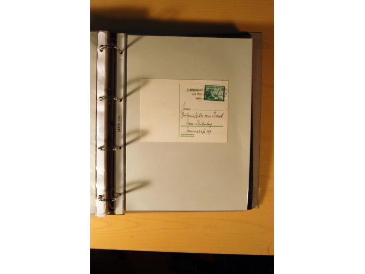 1933/45, sehr umfangreiche Sammlung mit Schwerpunkt Einzel- und Mehrfachfrankaturen der Sondermarken mit ca. 3000 Stück in 19