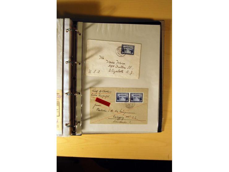 1933/45, sehr umfangreiche Sammlung mit Schwerpunkt Einzel- und Mehrfachfrankaturen der Sondermarken mit ca. 3000 Stück in 19