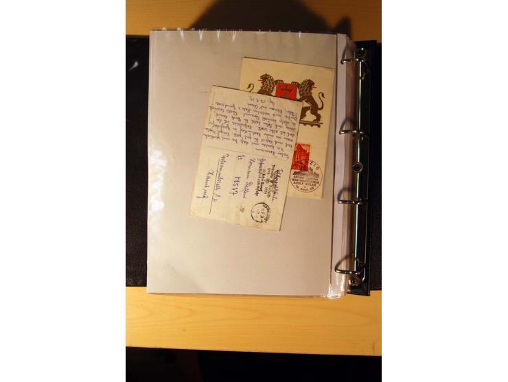 1933/45, sehr umfangreiche Sammlung mit Schwerpunkt Einzel- und Mehrfachfrankaturen der Sondermarken mit ca. 3000 Stück in 19