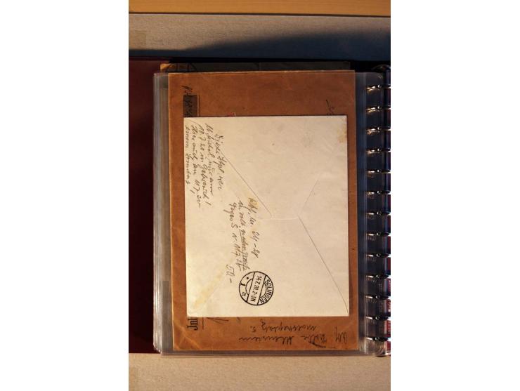 1920, kleiner Posten mit R-Briefen, Satzbriefen, Paketkarten und Besonderheiten