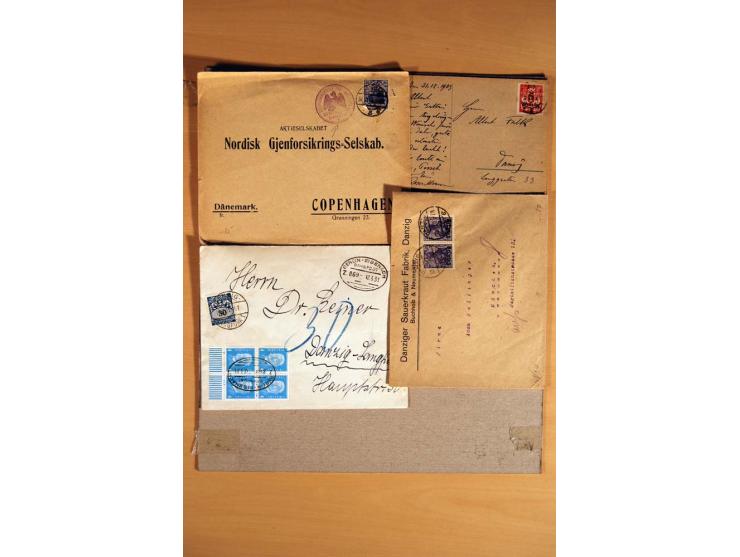1920/39, über 200 Briefe und Karten mit Schwerpunkt bei den Ganzsachen, dabei viele Bildpost- und Sonderkarten, Halbamtliche 