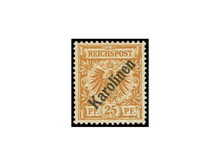 25 Pfg., ungebraucht mit Falzspur, Pracht, u.a. doppelt sign. Bothe BPP