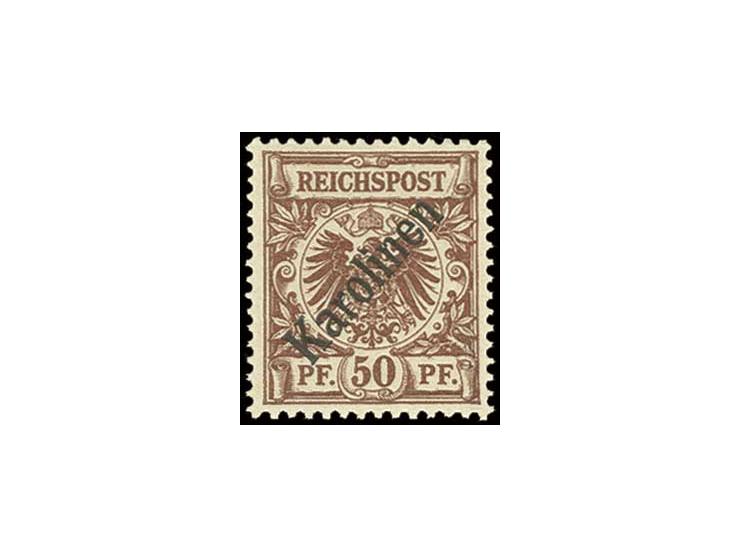50 Pfg., ungebraucht mit Falzspur, Kabinett, sign. Bothe BPP (Mi. 800,-)