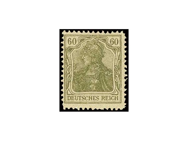 60 Pfg., Kölner Postfälschung, postfrisch, Pracht, rückseitig Bleistiftnummer (Mi. 500,-)