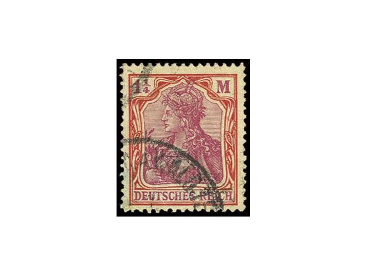 1 1/4 M., gestempelt, Pracht, sign. Infla (Mi. 1300,-)