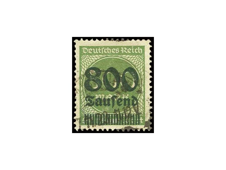 800 Tsd. auf 500 M., gestempelt, Pracht, u.a. sign. Peschl und Infla (Mi. 2.000,-)