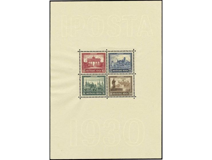 Iposta-Block, postfrisch, Pracht, sign. Peschl BPP (Mi. 1.600,-)