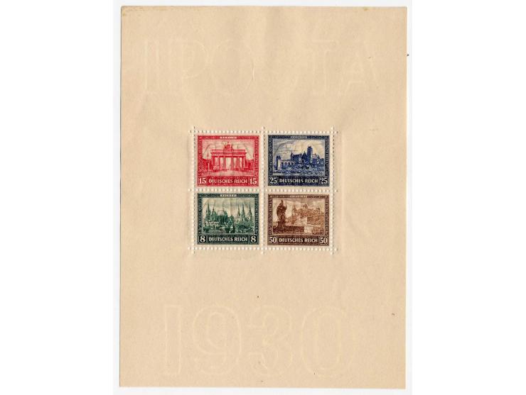 dito, sauber ungebraucht, Marken postfrisch, sign. Schlegel BPP, Pracht; dazu Generalgouvernement Mi.-Nr. 14-39 auf zwei Umsc