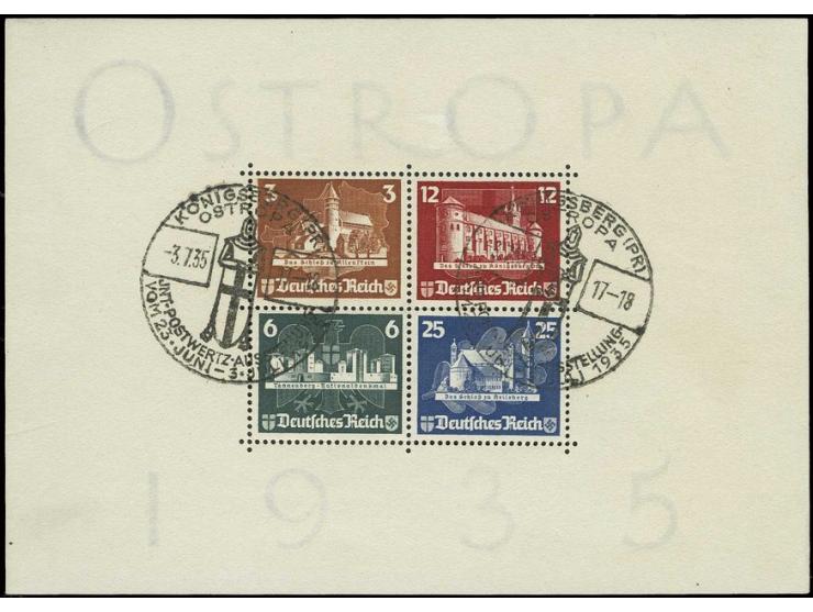 dito, mit Sonderstempel, schwacher Eckbug rechts, sign. Schlegel BPP (Mi. 900,-)