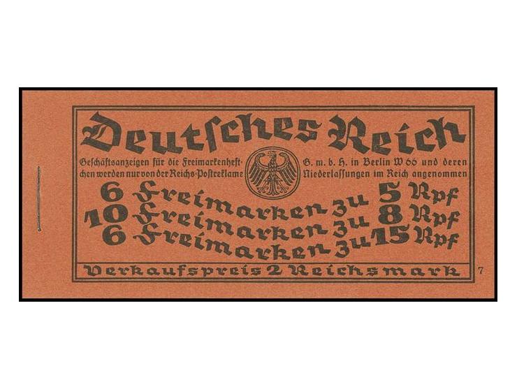 dito, postfrisch, Deckel ungefaltet, Kabinett (Mi. 3.000,-)