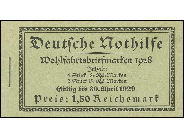 dito, mit H-Bl.64, postfrisch, Deckel ungefaltet, Pracht (Mi. 700,-)