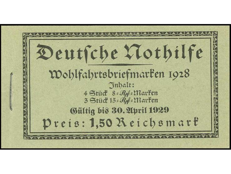 dito, mit H-Bl.65, postfrisch, Fotodeckel aufgefaltet (Mi. 800,-)
