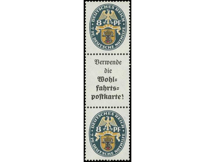 8+A1.1.8 Pfg., postfrisch, ganz schwache Fingerbugspur, sign. Schlegel BPP (Mi. 2.000,-)