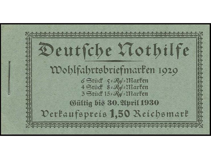 dito, postfrisch, teils leichte Heftchenzähnung, Deckel ungefaltet in insgesamt guter Erhaltung (Mi. 600,-)