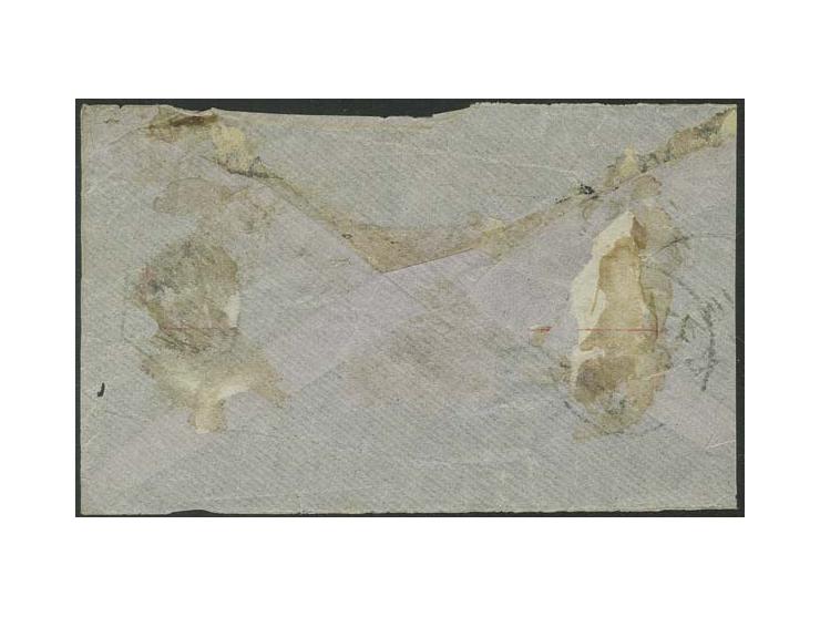 25 r. rose, tied to large part of cover from "DIU 21/7/80" to Bombay, fine and scarce