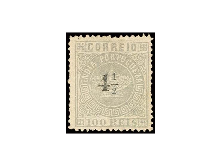 4½ on 100 r., unused, fine, old guarantee sign on reverse (AF no. 75)