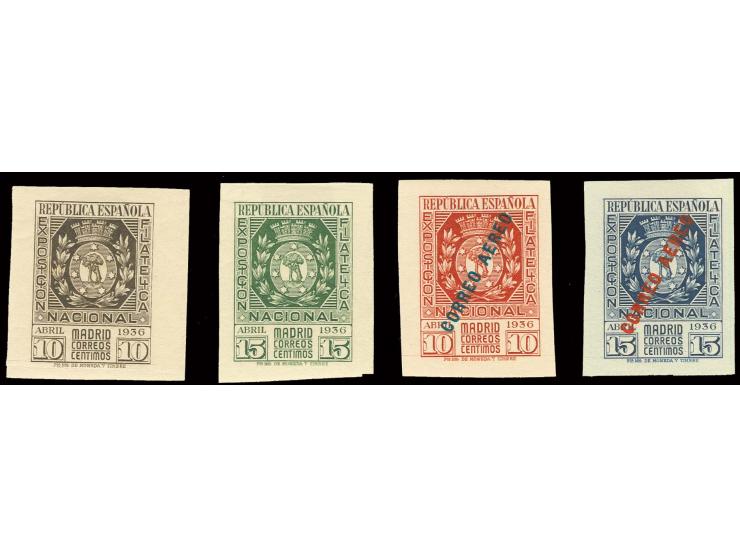 10-15 c., both sets incl. airmail, unused, fine