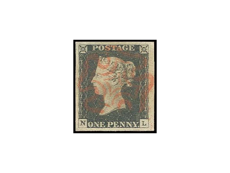 NL, large to very large margins, central clear light red MC, extremely fine, signed Pröschold BPP
